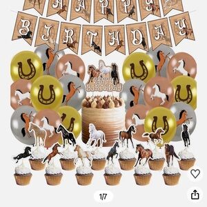 Equestrian Party Decor Set